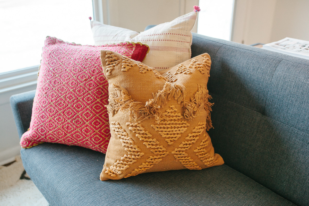 Pillows from Golden and Pine