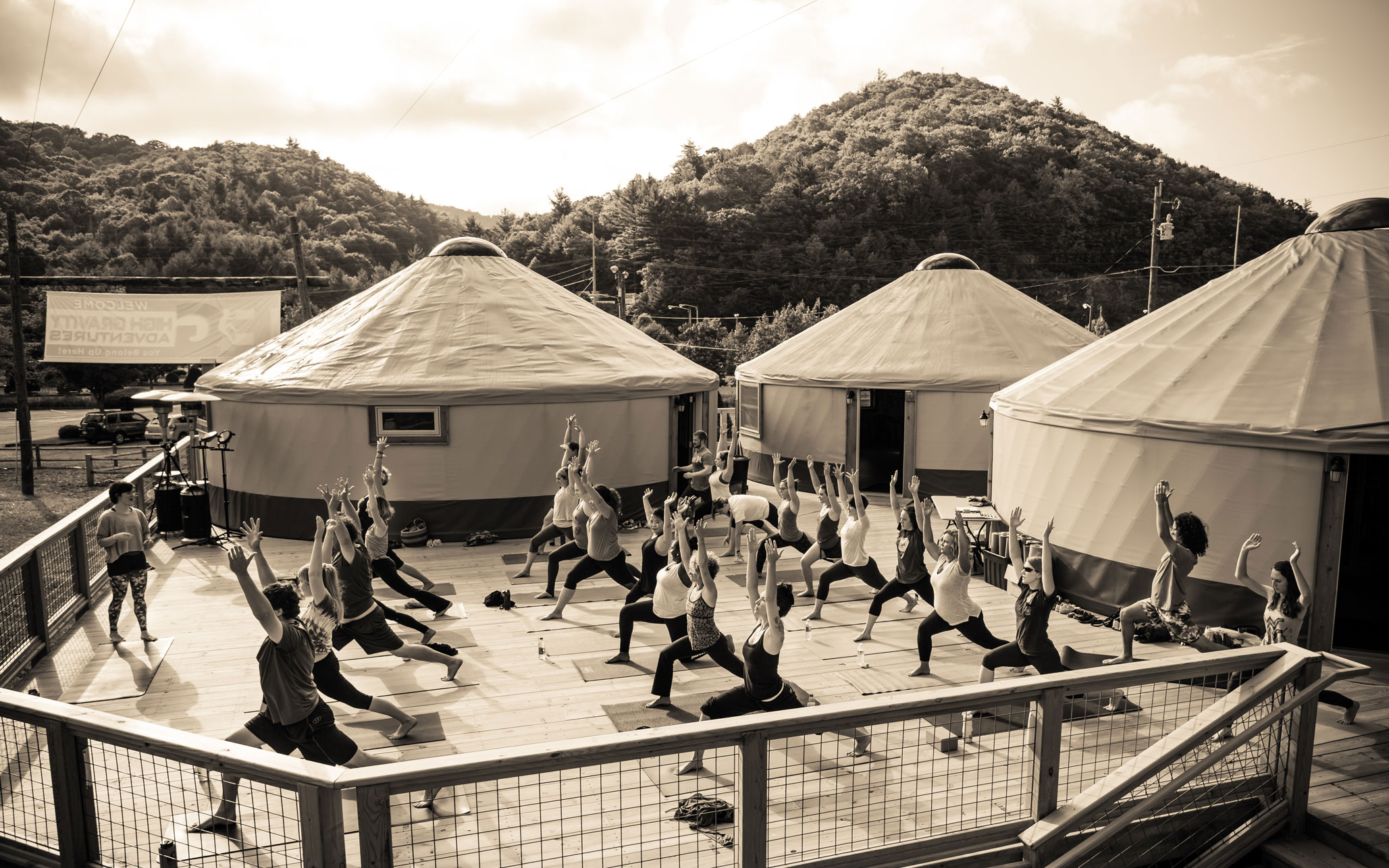 Outdoor Yoga