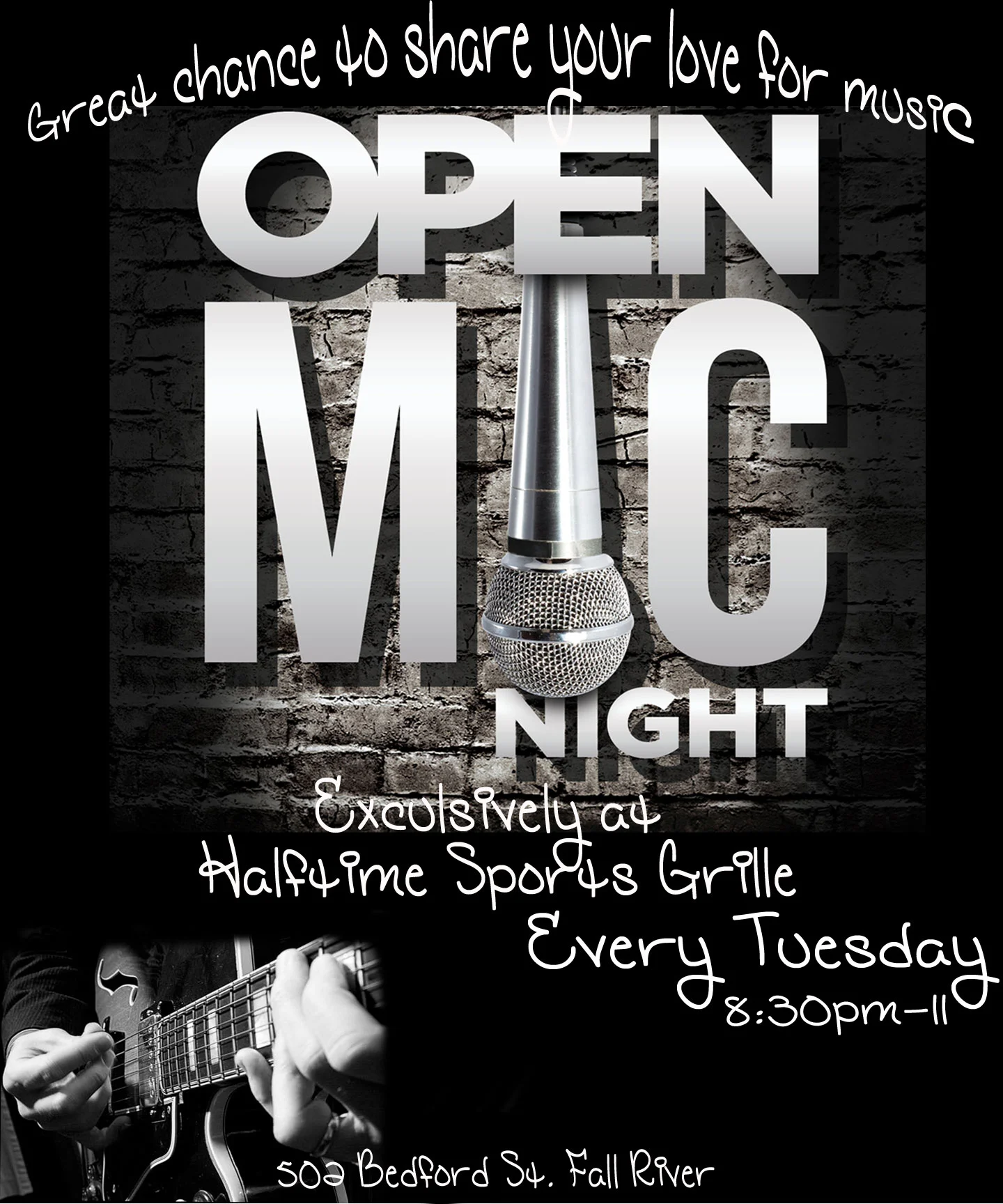 Open Mic Every Tuesday!