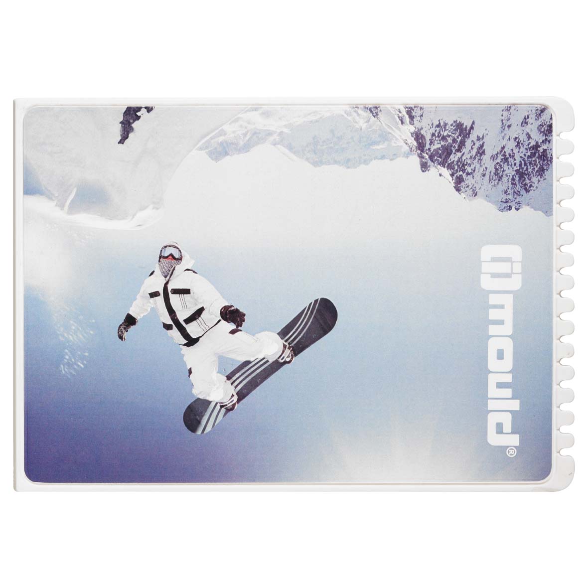 postcard ijskrabber