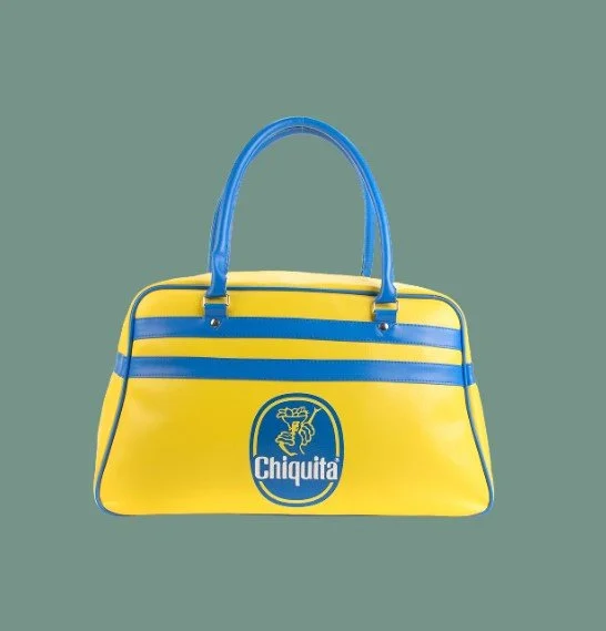 Retro bowling tas eigen kleuren