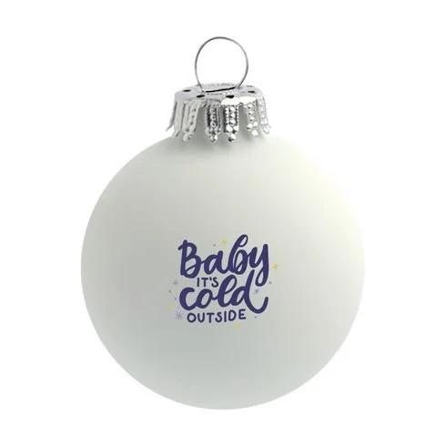 kerstbal bedrukken