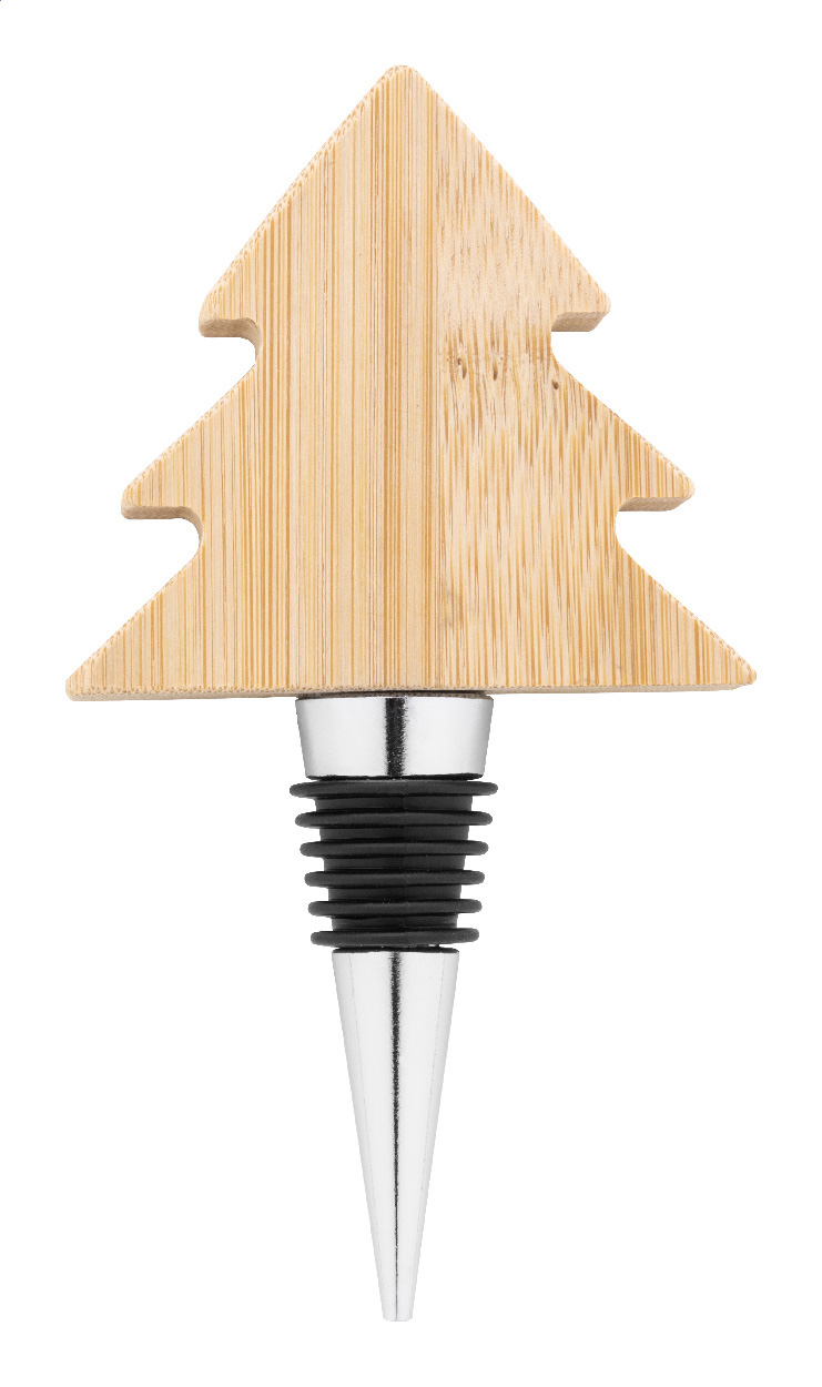 kerstboom bamboe wijnstop