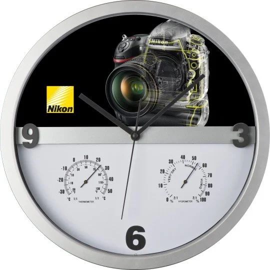 wandklok met foto bedrukken