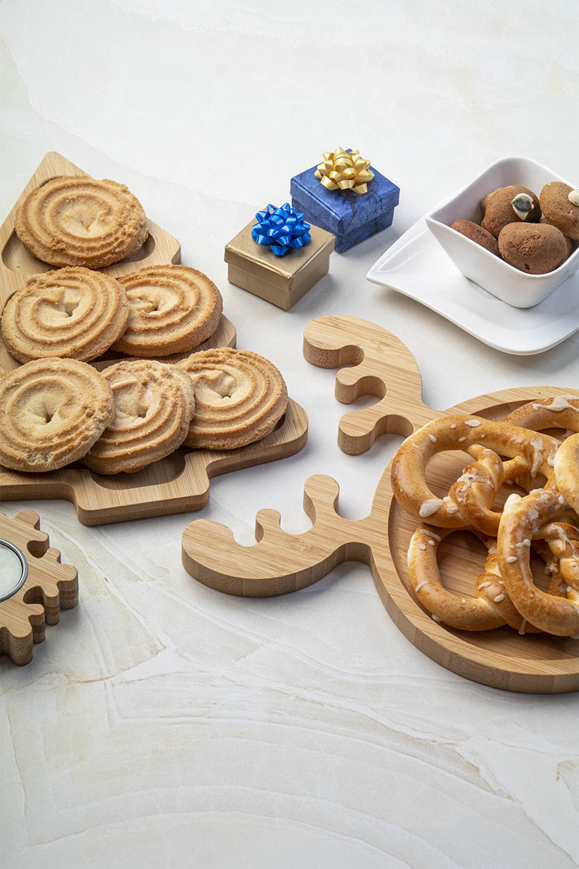 kerst koekjes bordje
