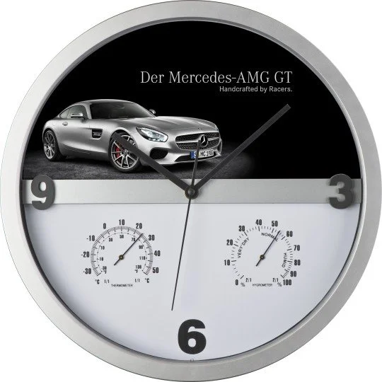 kantoor wandklok met bedrijfsfoto bedrukken