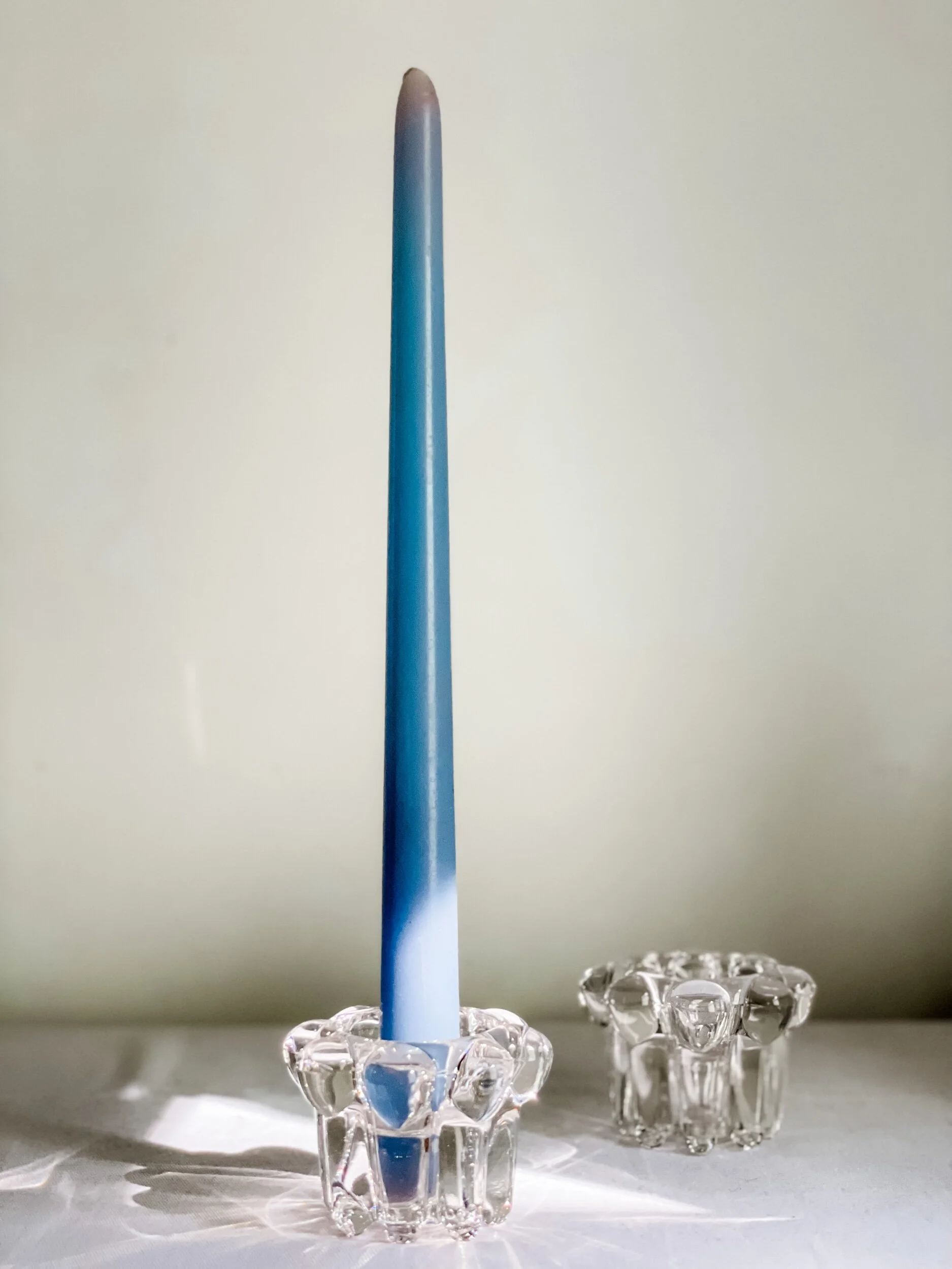 Crystal Glass Candle holders