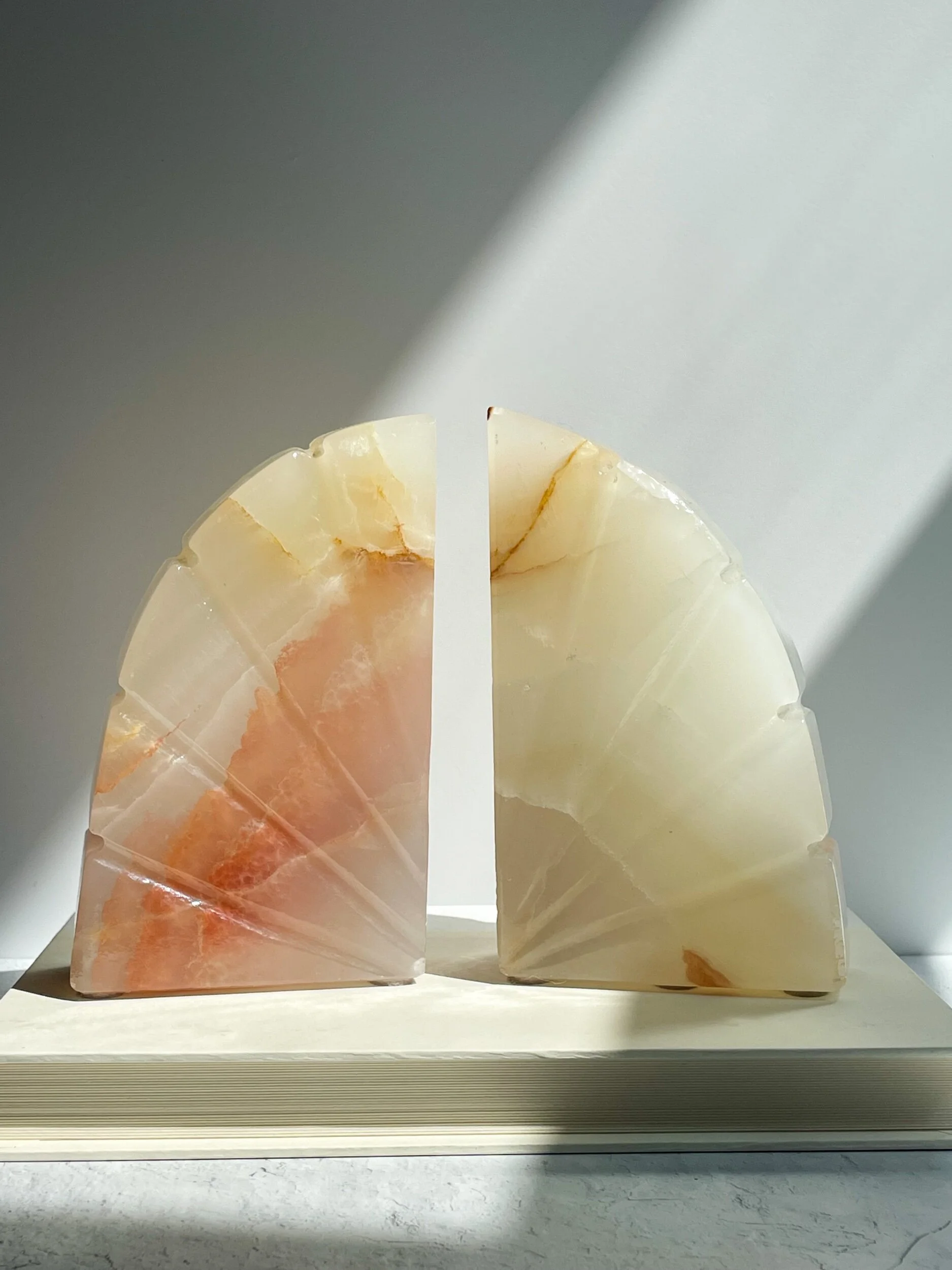 Shell Shaped Bookends