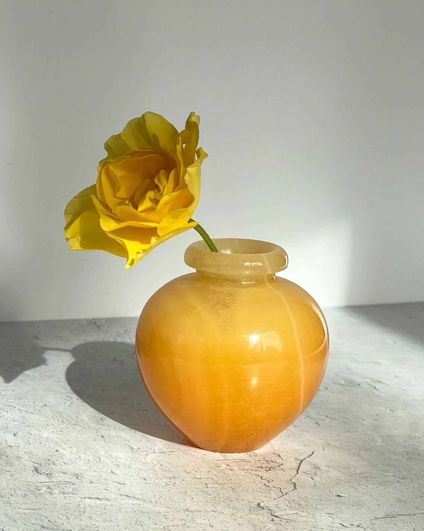 Amber Onyx Vase