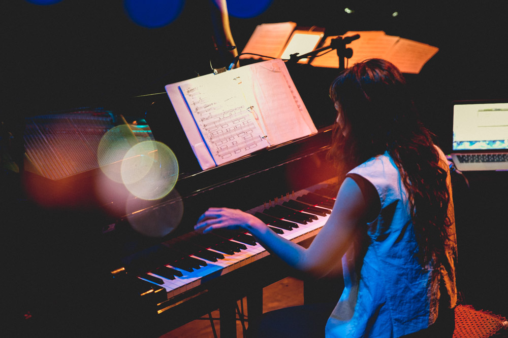 Performing with Olivia De Prato at the RC4 Festival, Rio De Janeiro, Brazil
