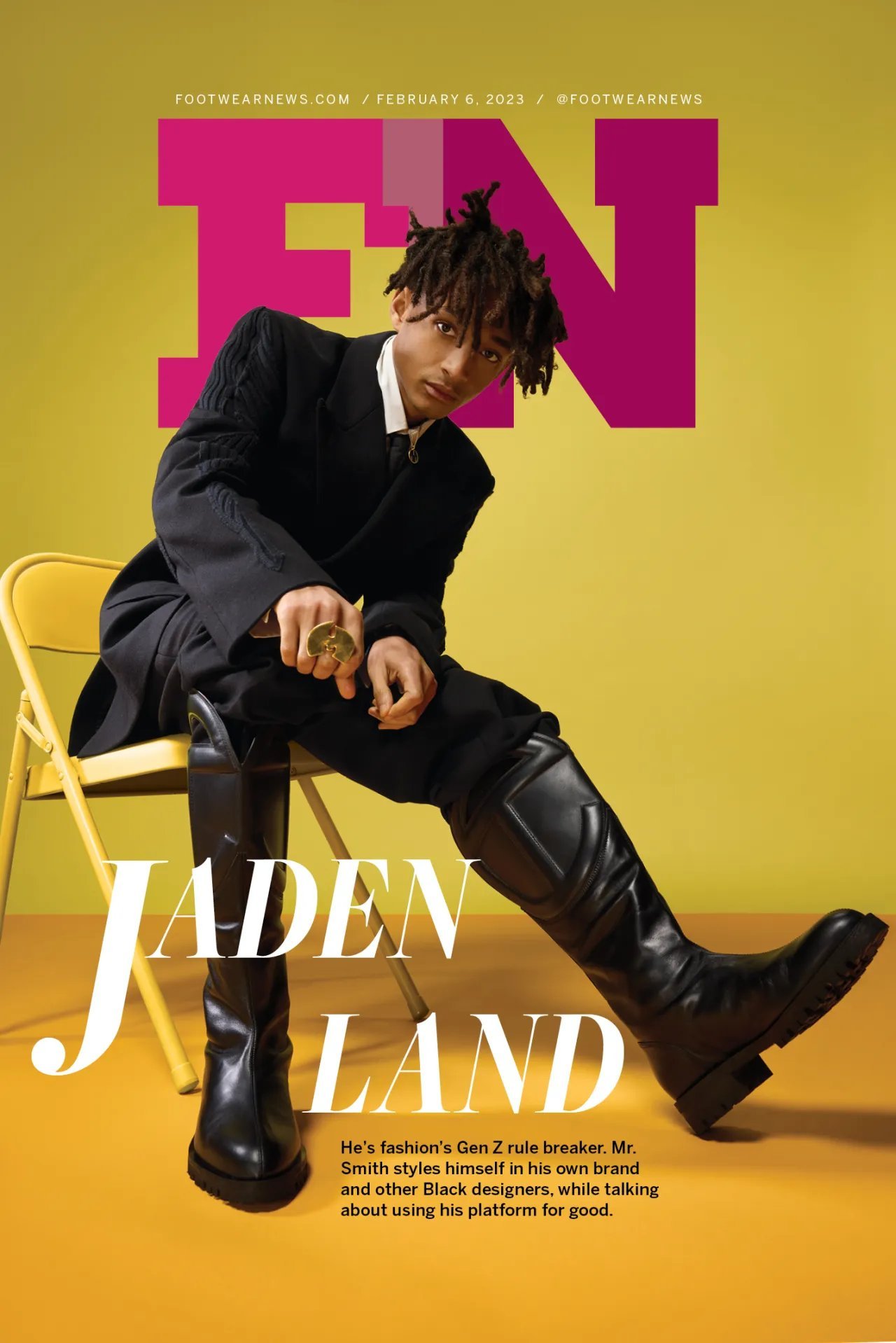 Jaden Smith for FN February 2023