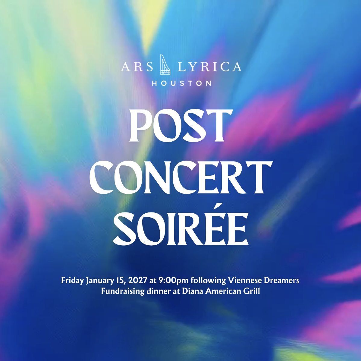 2027 Post-Concert Soirée