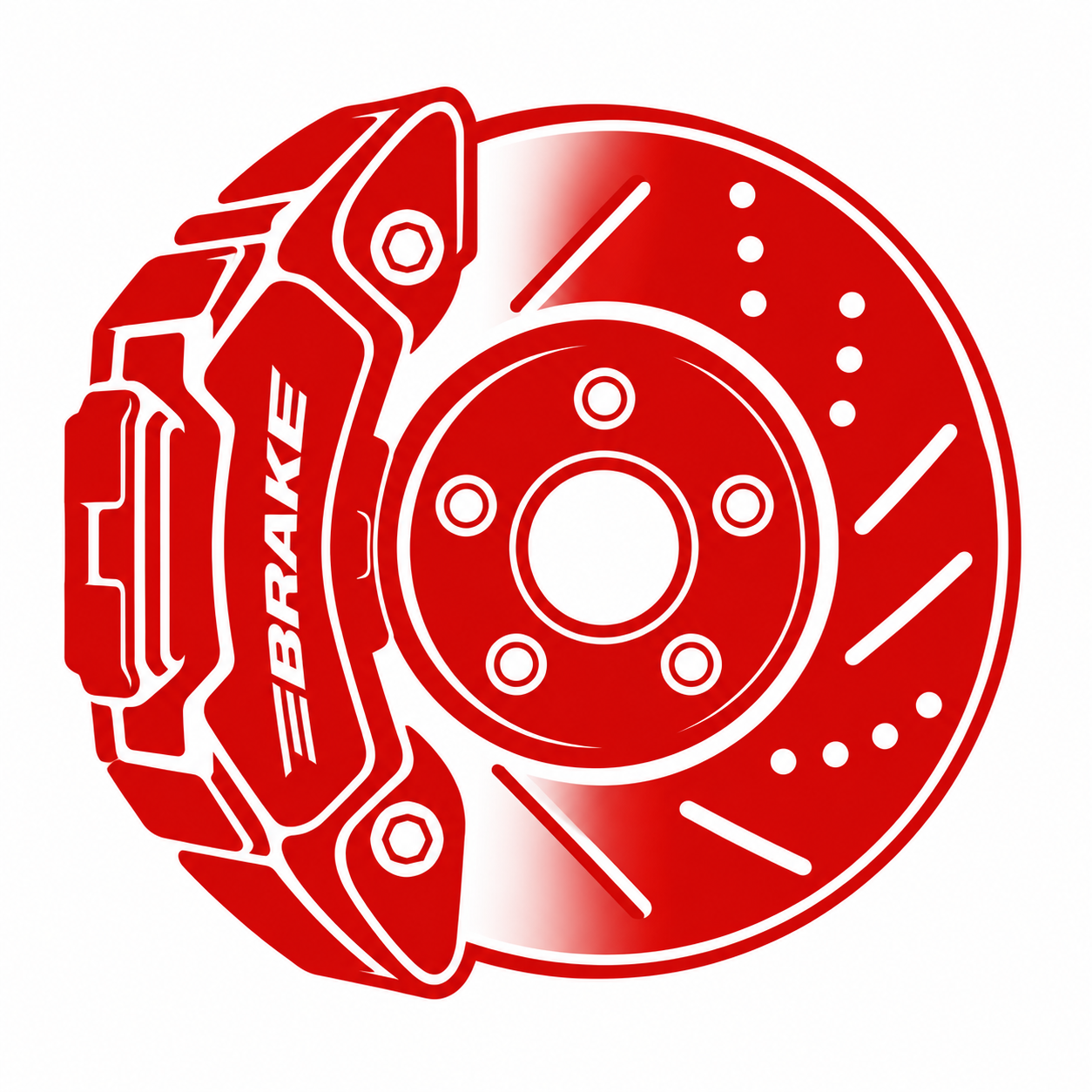Brake rotor and caliper icon representing brake repair service in Brooklyn, NY