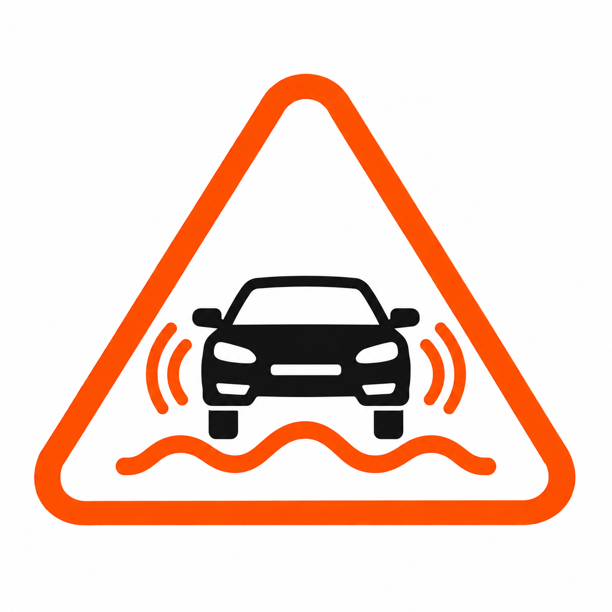 Car feeling rough or bouncy while driving, which may indicate a suspension problem