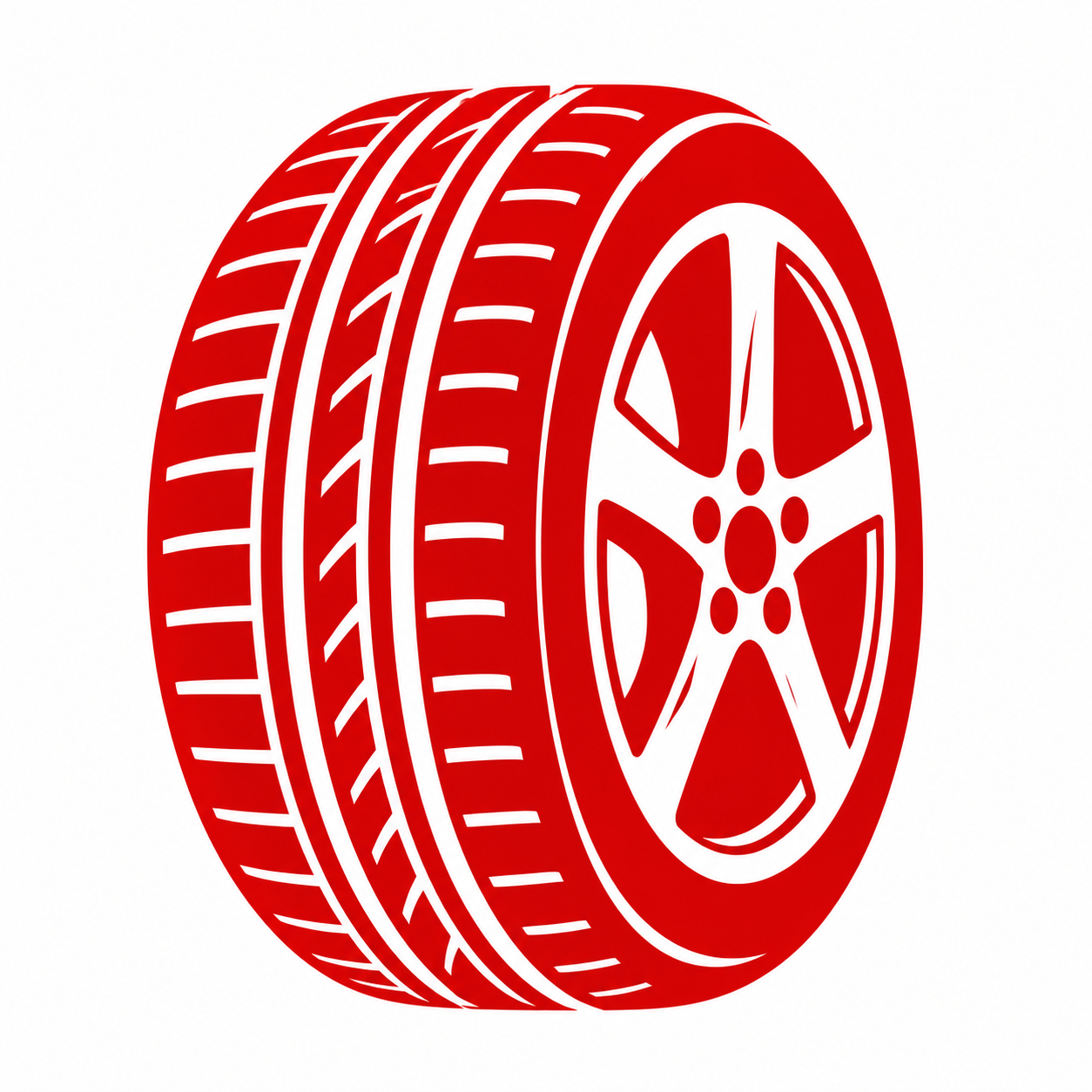 Tire service icon for new tire sales and installation in Brooklyn, NY