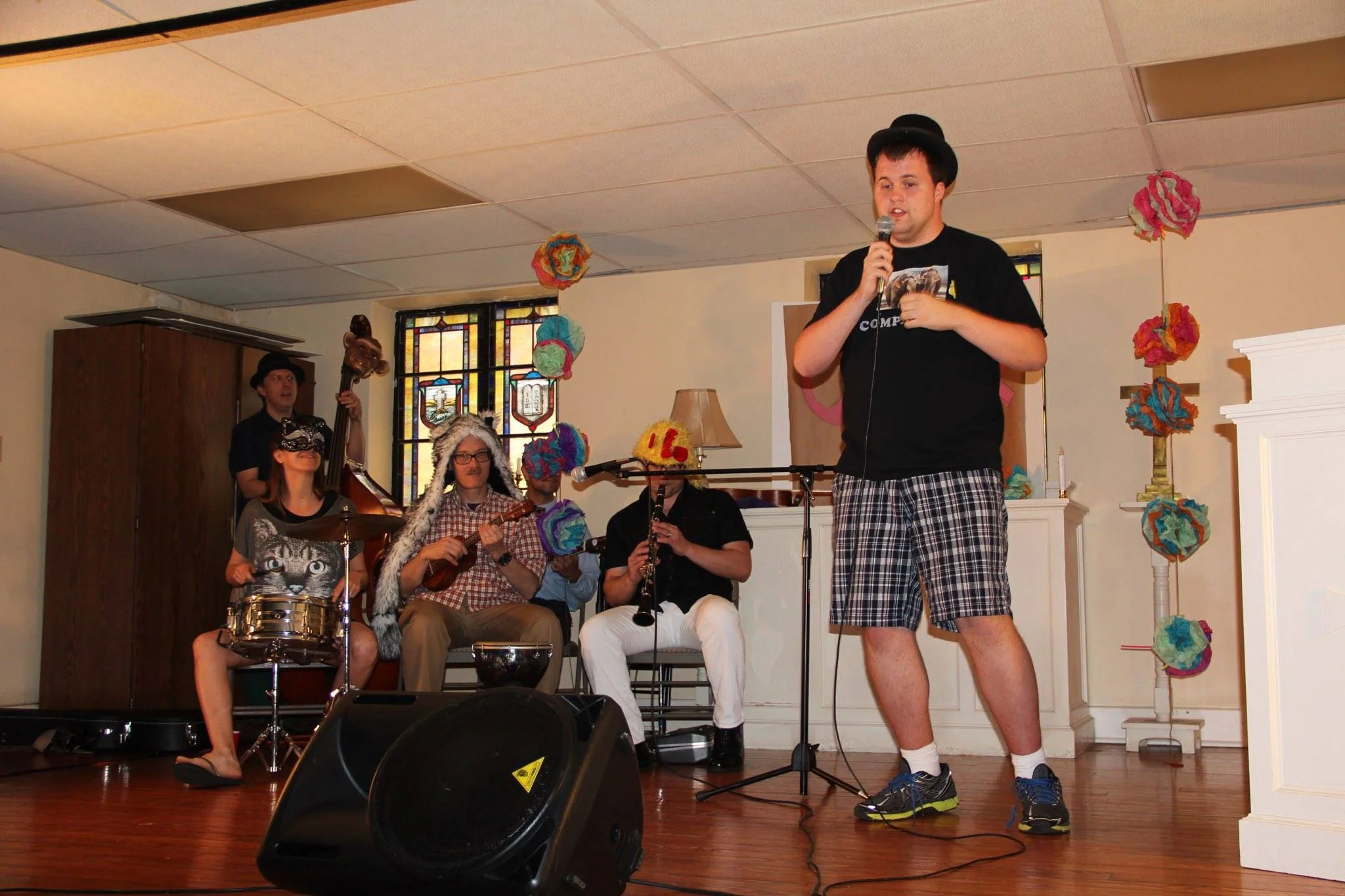 SESSION FIVE: LIVE BAND The V-Tones volunteered by playing music for the HEART participants and playing backup band to their singing!