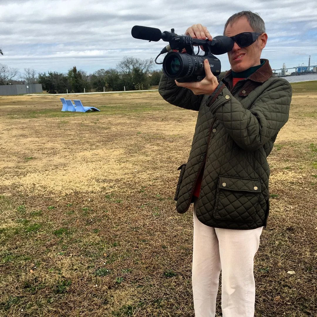 Chris Peery learning video production at HEART