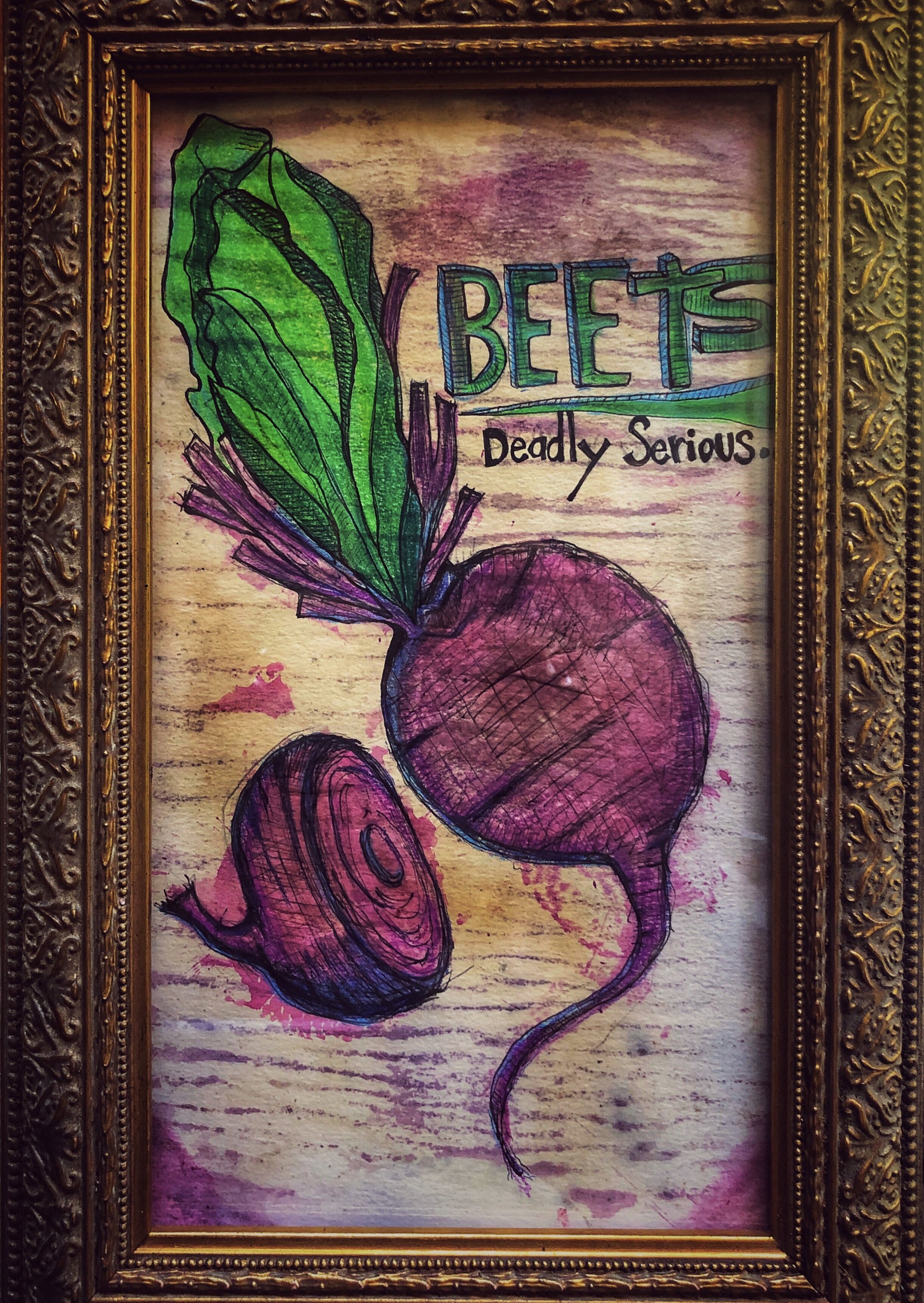 "Beets Are Deadly Serious" by Farrah Hoffmire