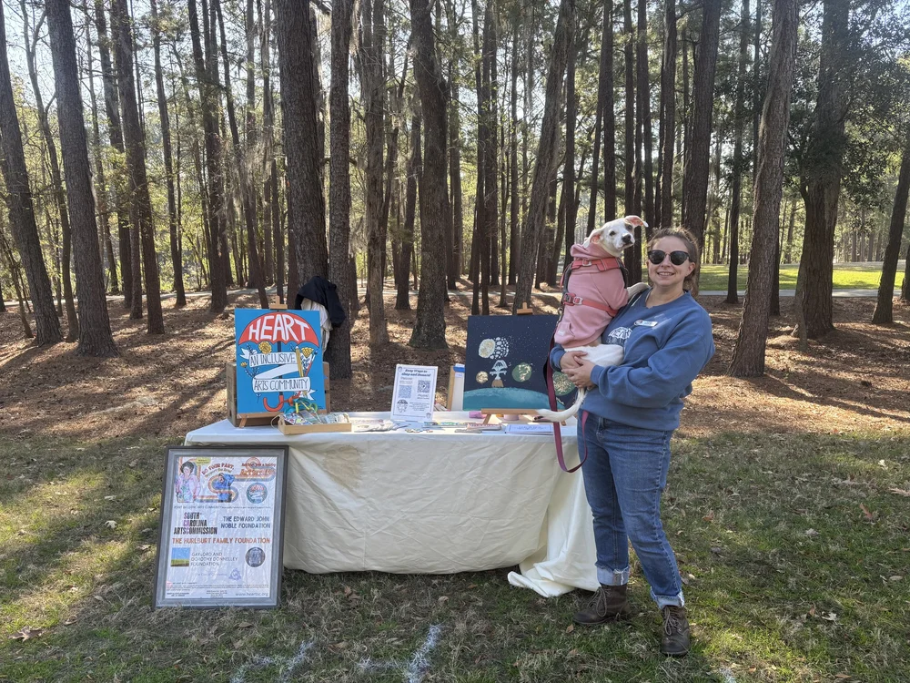 Set up at GiGi Fit Acceptance Challenge