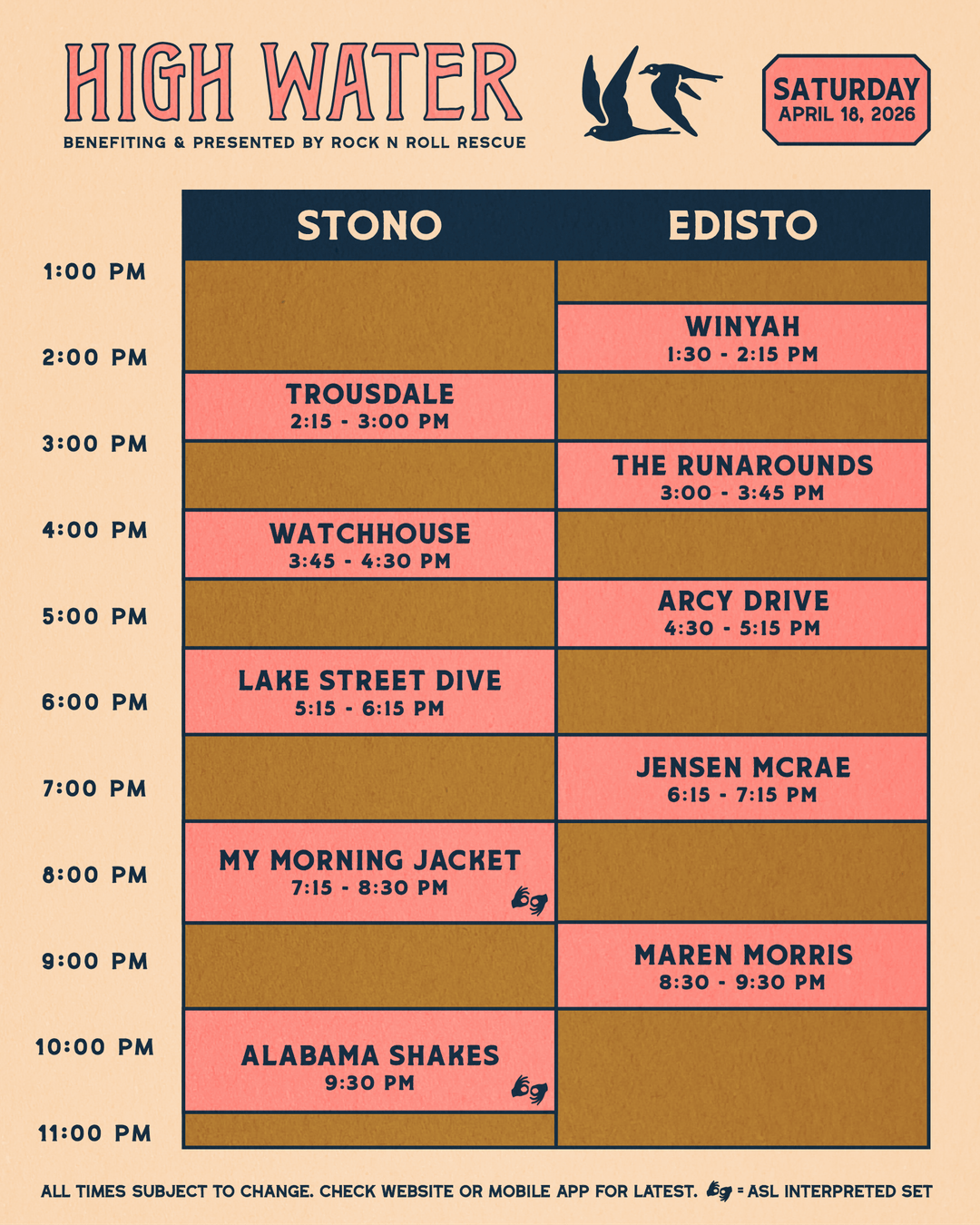 Saturday Highwater Schedule.png