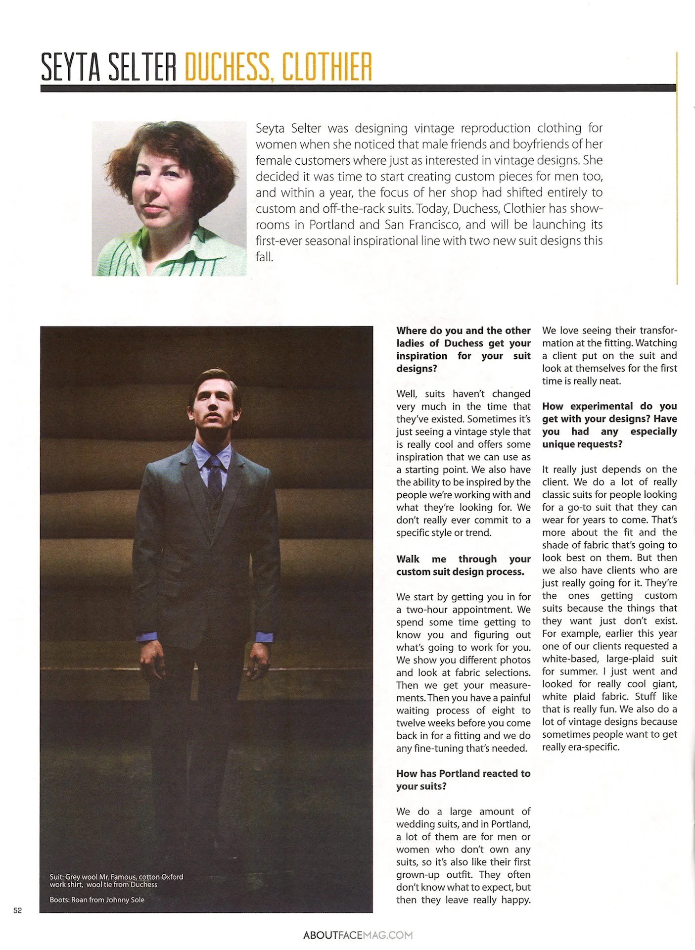 About Face Magazine