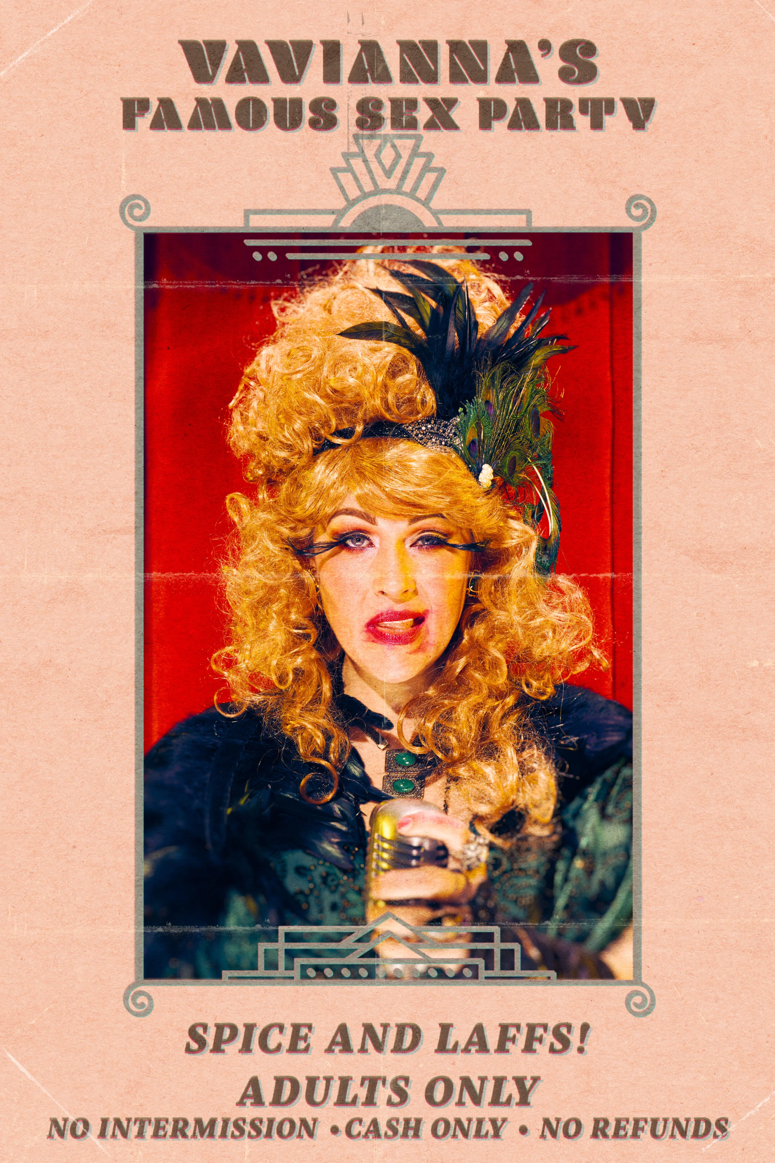 Amber Nash "Vavianna's Famous Sex Party" Comedy Show (Copy)