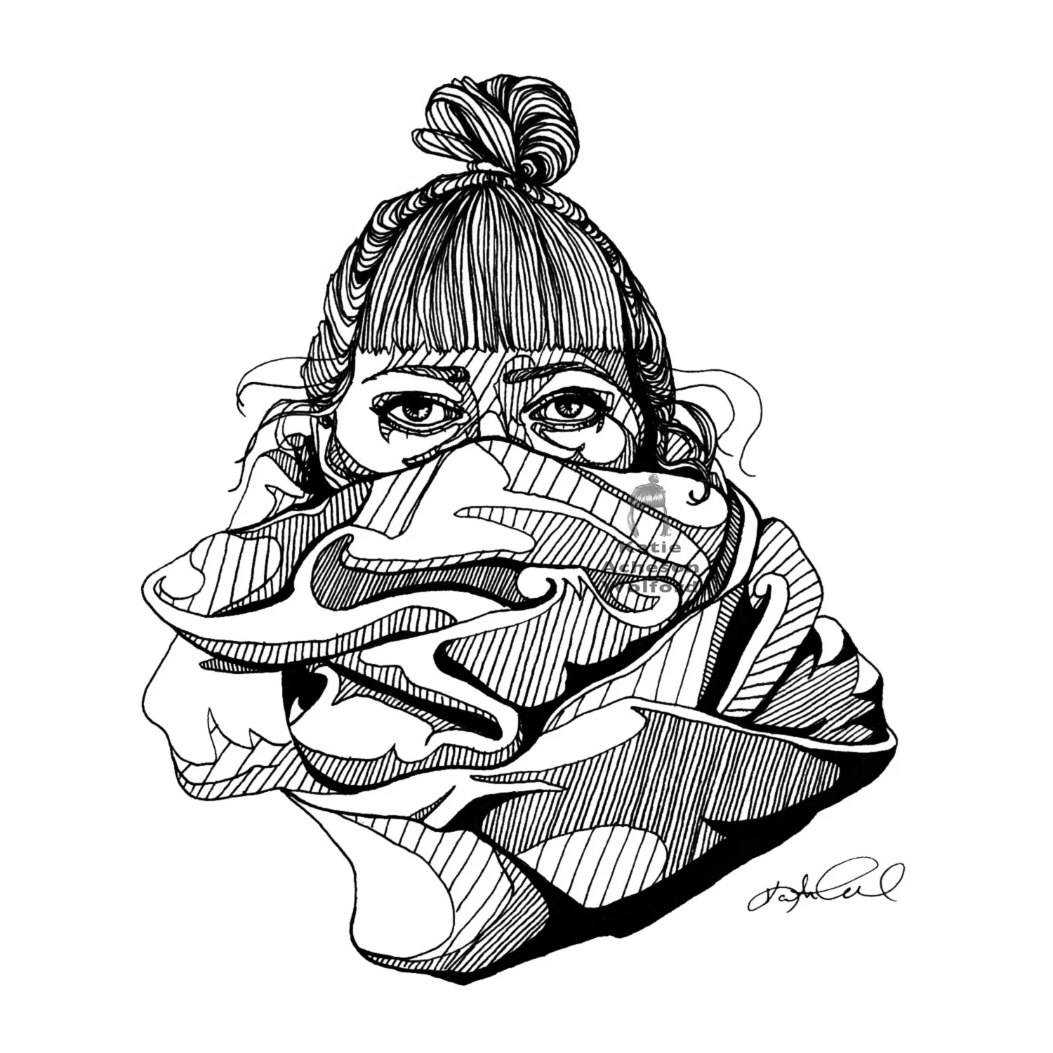 "Bundled Up" by Katie Acheson Wolford