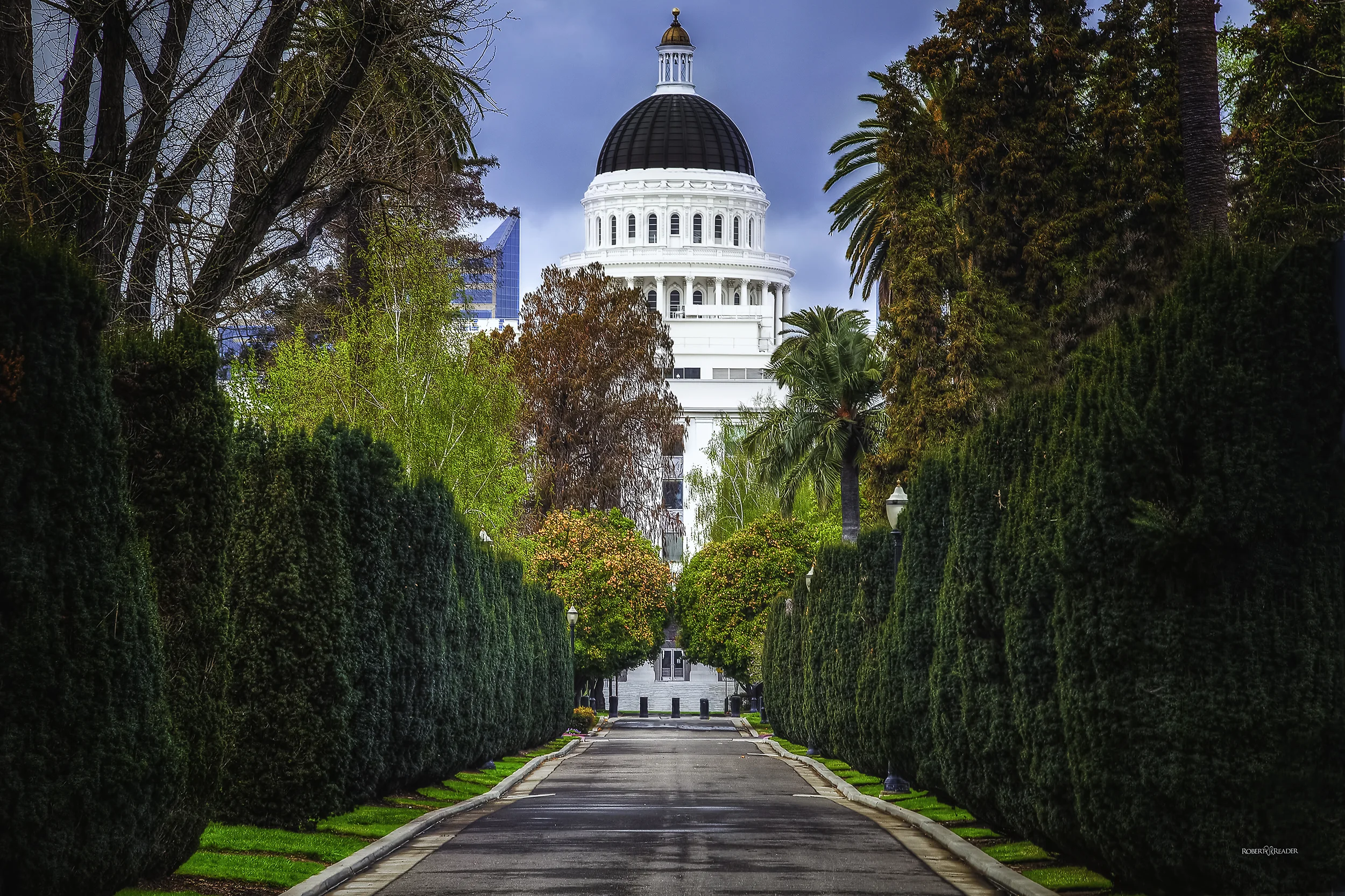 Sacramento State Capital Long View (Rear)