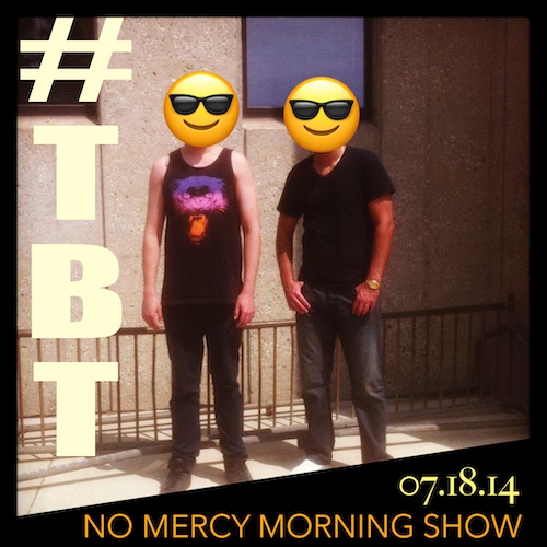 #TBT: Nunca Duerma Live on WIDR's No Mercy Morning Show