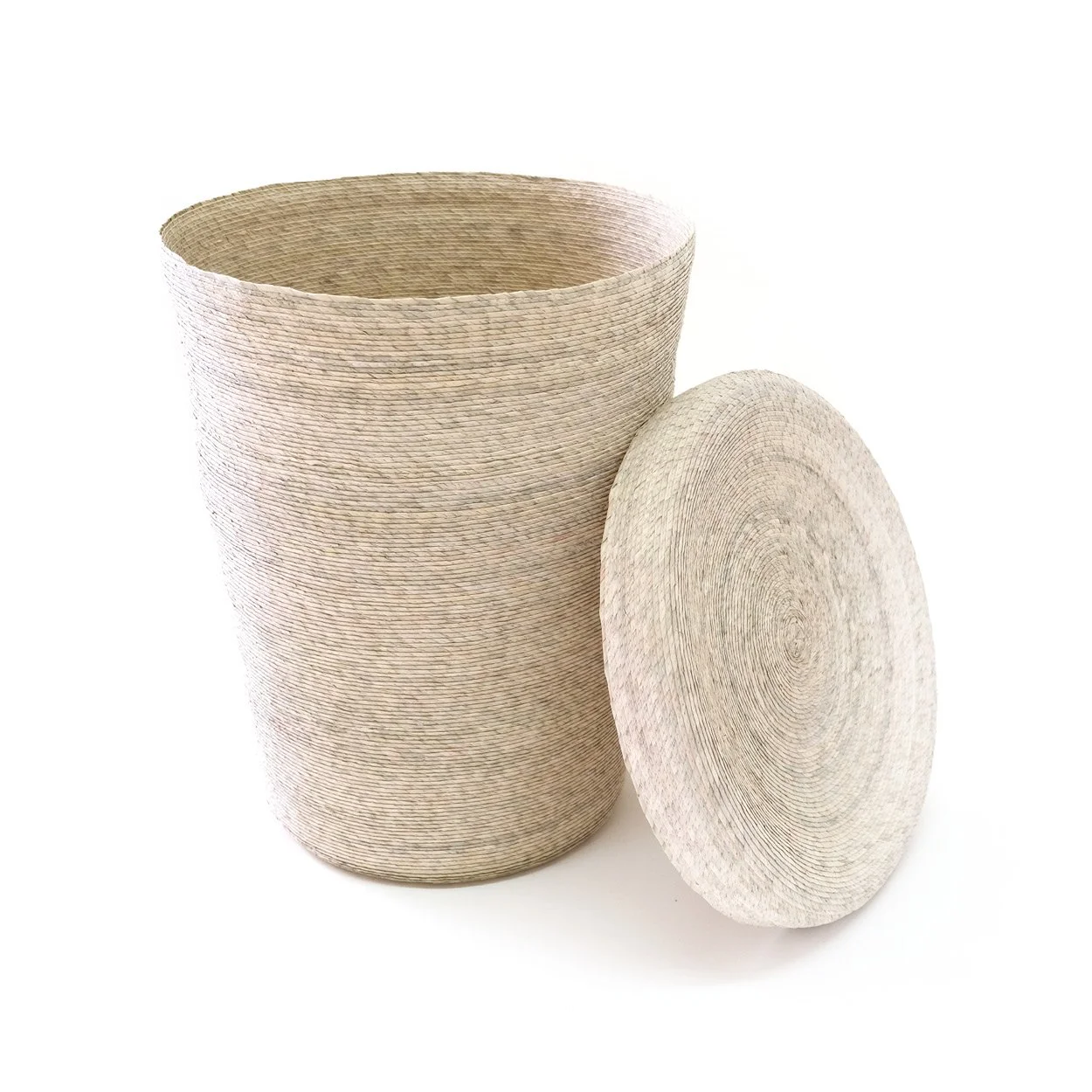 Hamper con tapa - Natural