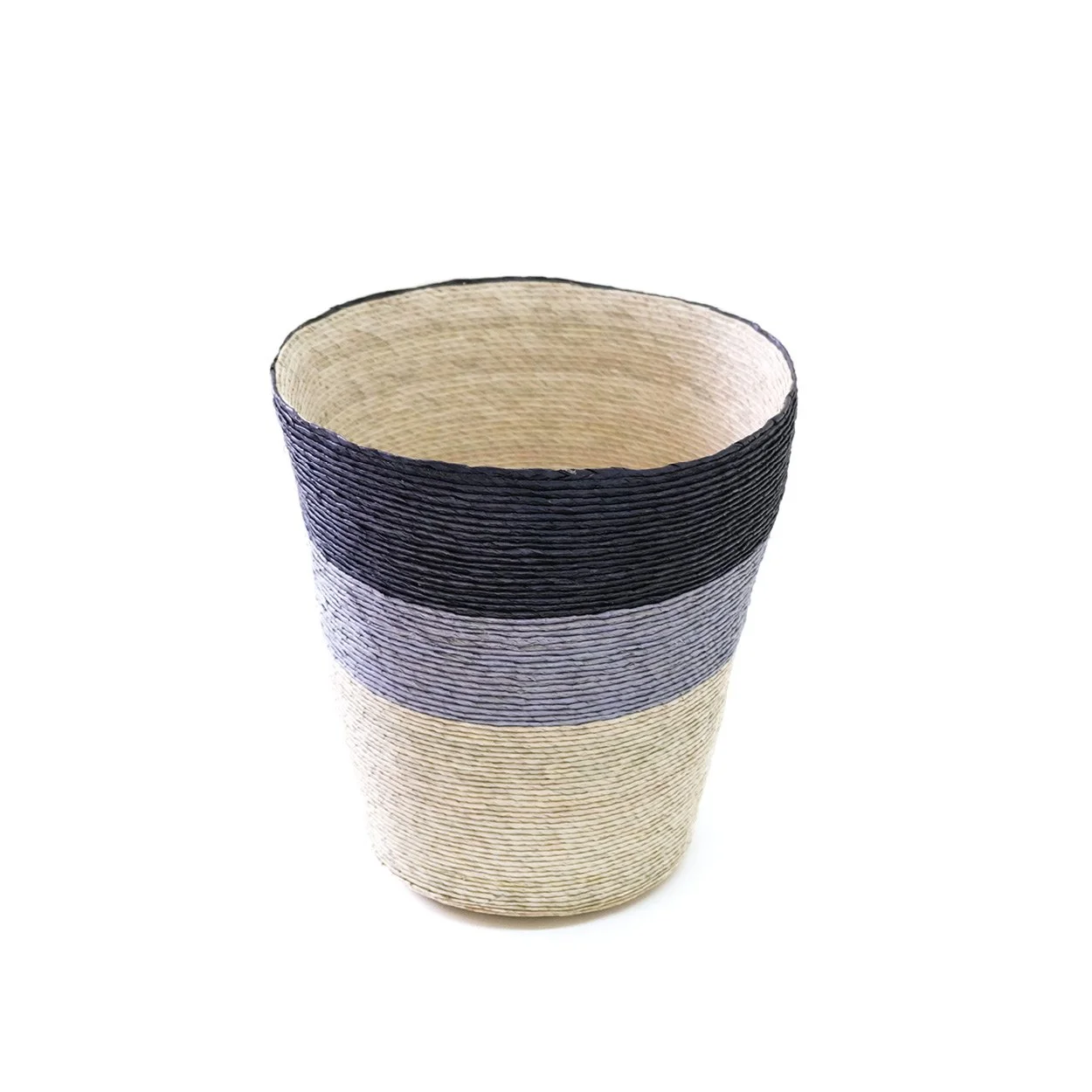 Canasta Cónica - DUO Negro + Plata