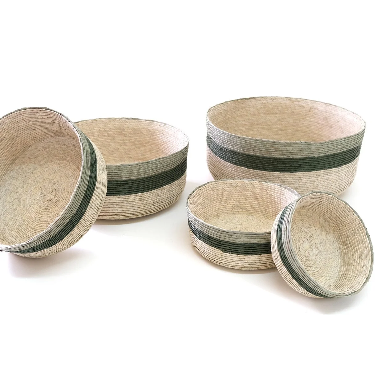 Canasta Redonda  - DUO Agave + Cactus