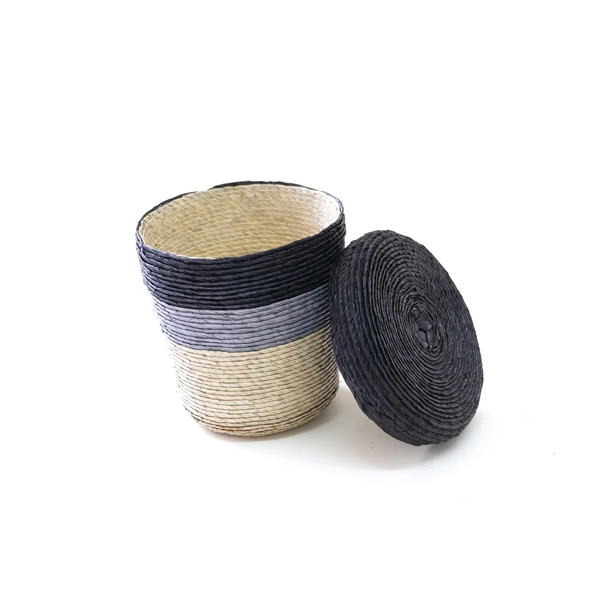 Papelero - DUO Negro + Plata