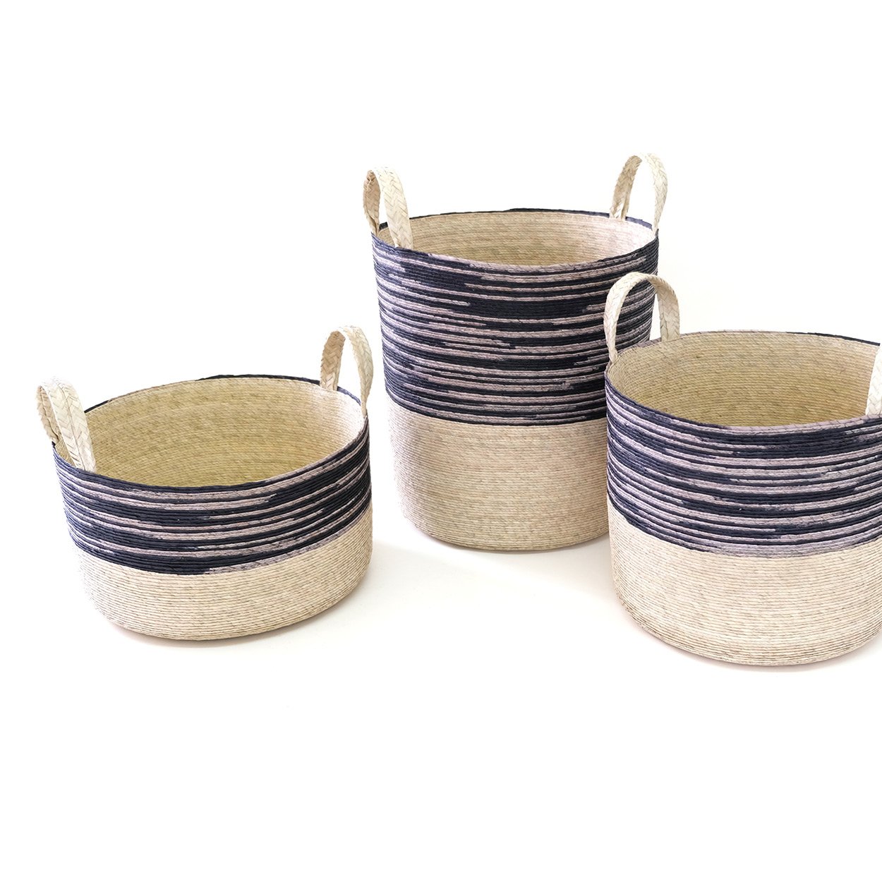 Tambo con asas - Zebra Negro