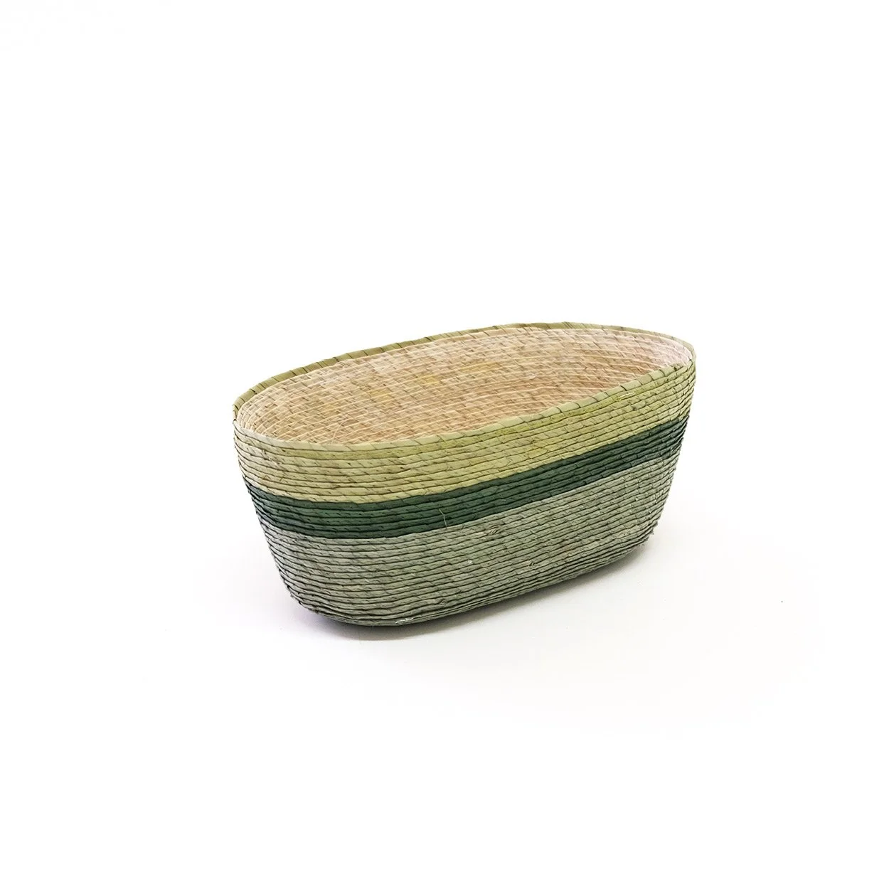 Oval Basket - Green Combo