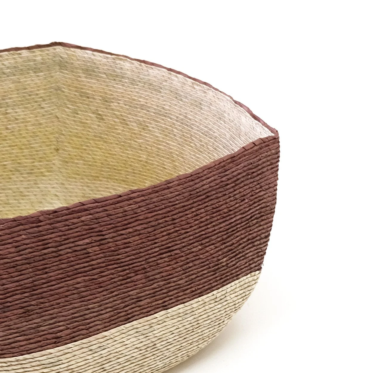 Large Square Basket - Miel