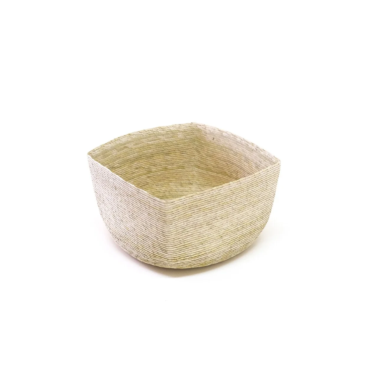 Medium Square Basket - All Natural