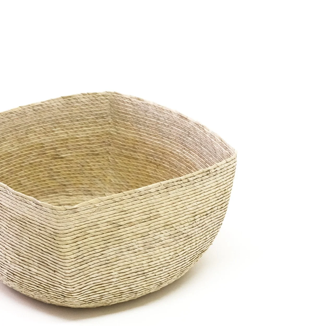 Small Square Basket - All Natural