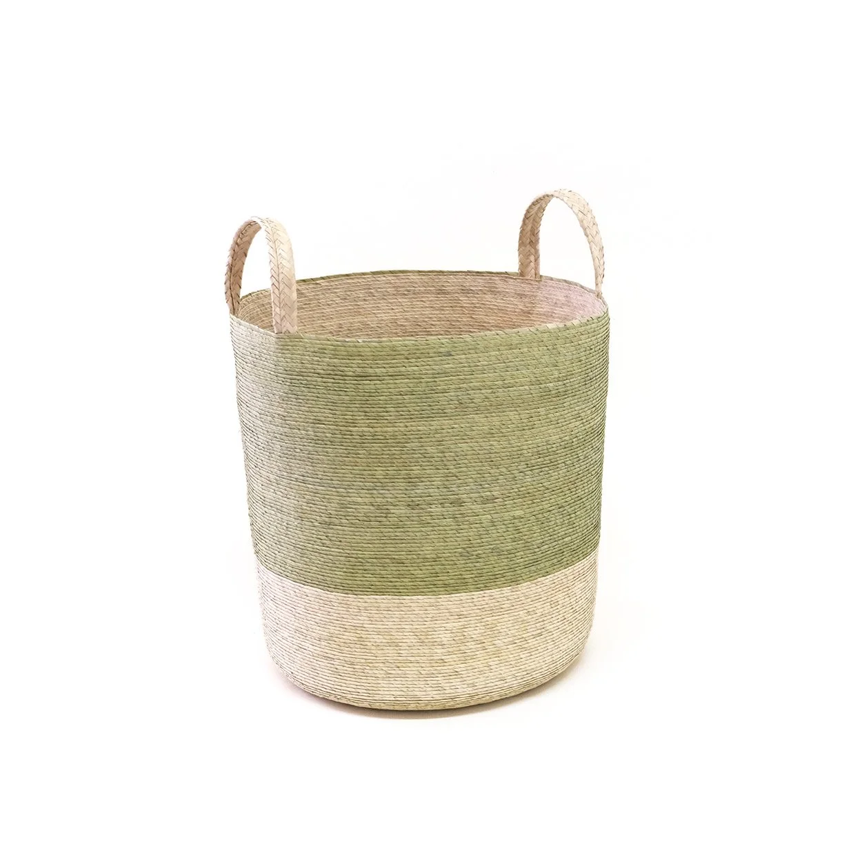 Large Tambo Basket - Pistache