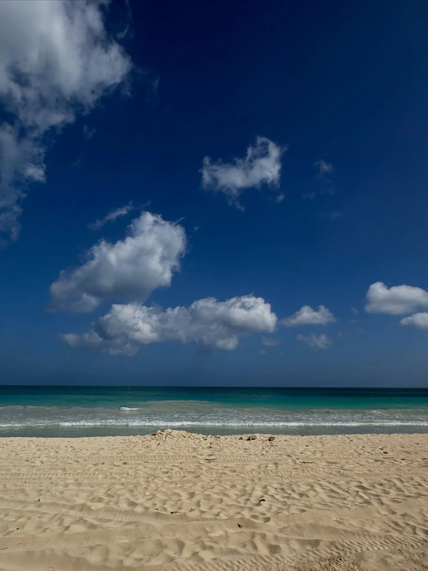 Snuck in the beach before the downpour. ☀️
