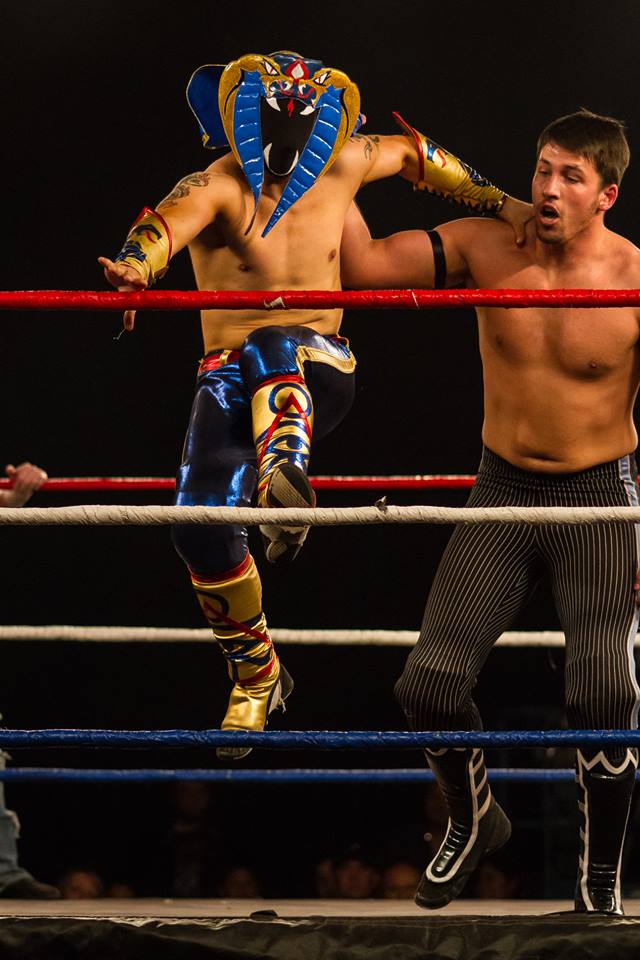 Ophidian the Cobra in his MADJAI WARRIOR gear by Closet Champion