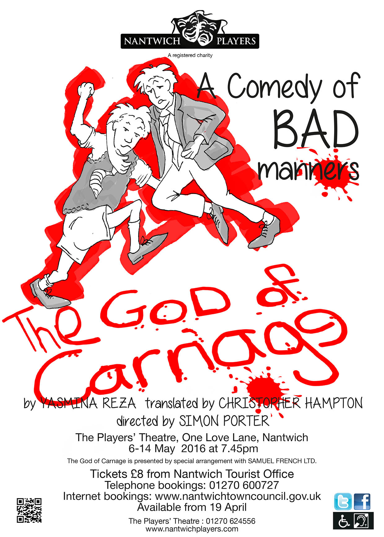 Nantwich Players GOD OF CARNAGE - Audition