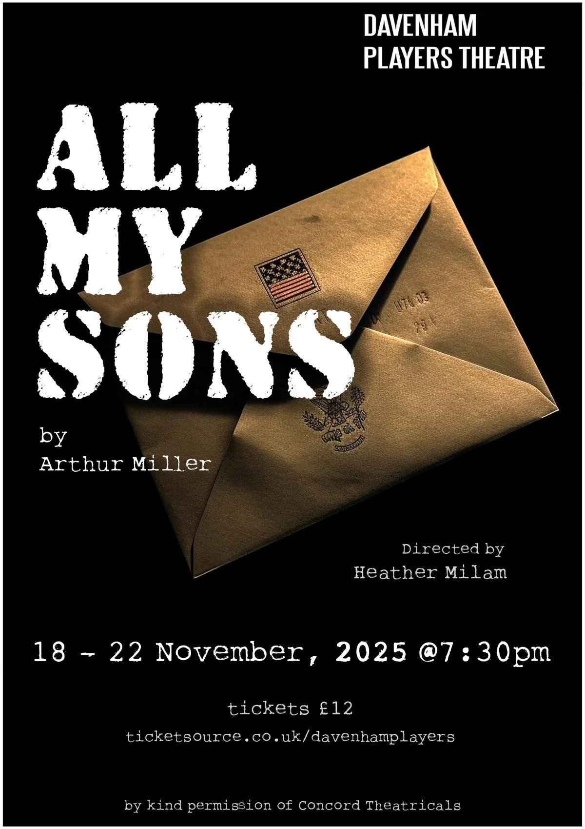 Davenham Players Theatre - All My Sons by Arthur Miller