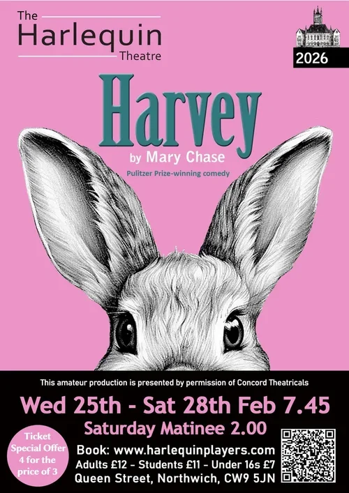 Harlequin Theatre - Harvey by Mary Chase