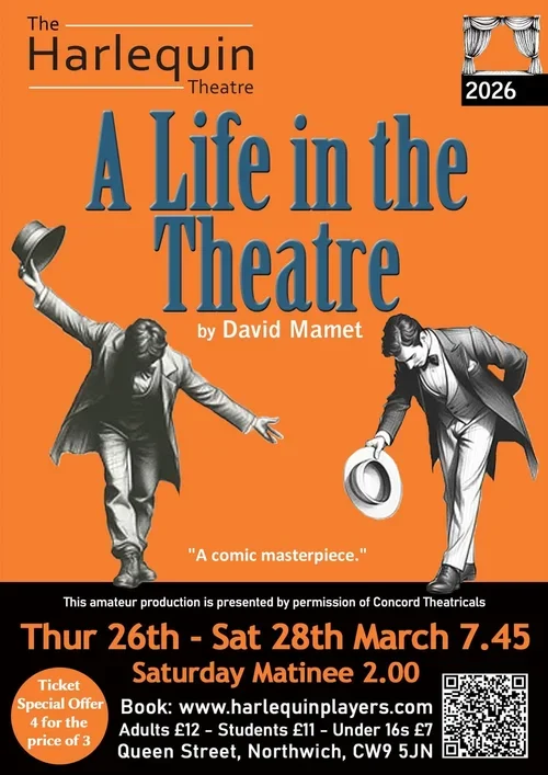 Harlequin Theatre - A Life in the Theatre by David Mamet