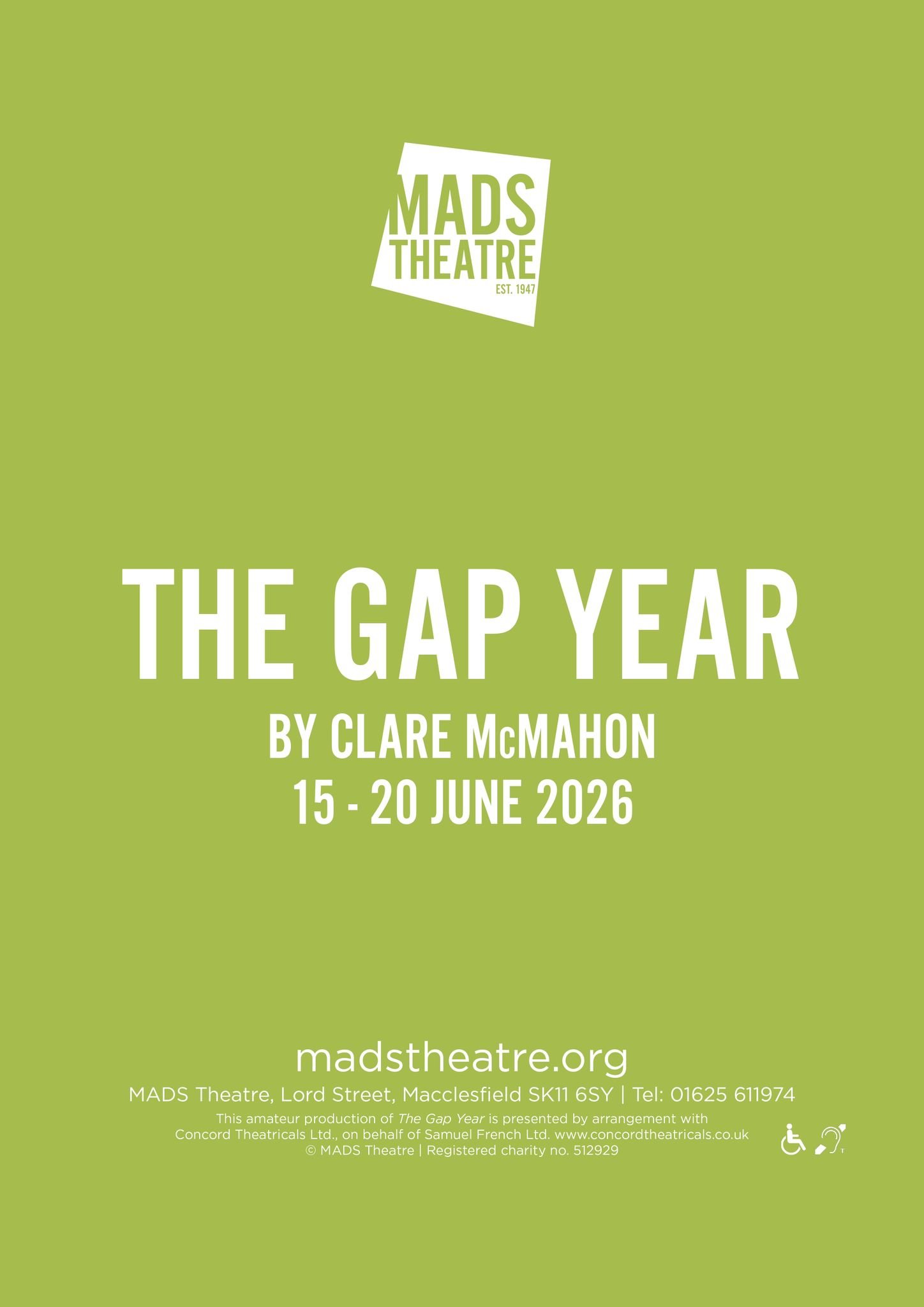 MADS Theatre - The Gap Year by Clare McMahon