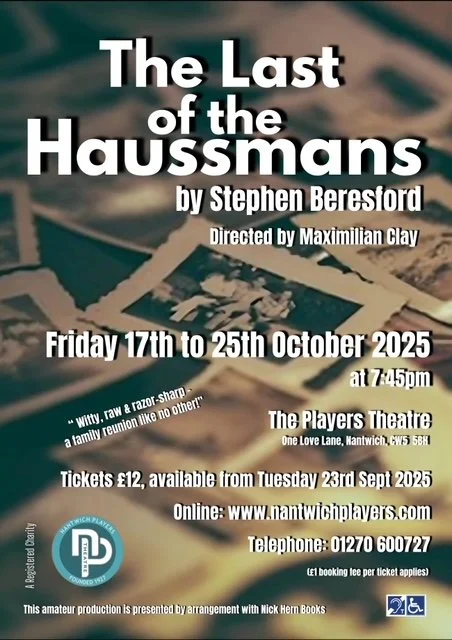 Nantwich Players - The Last of the Haussmans by Stephen Beresford