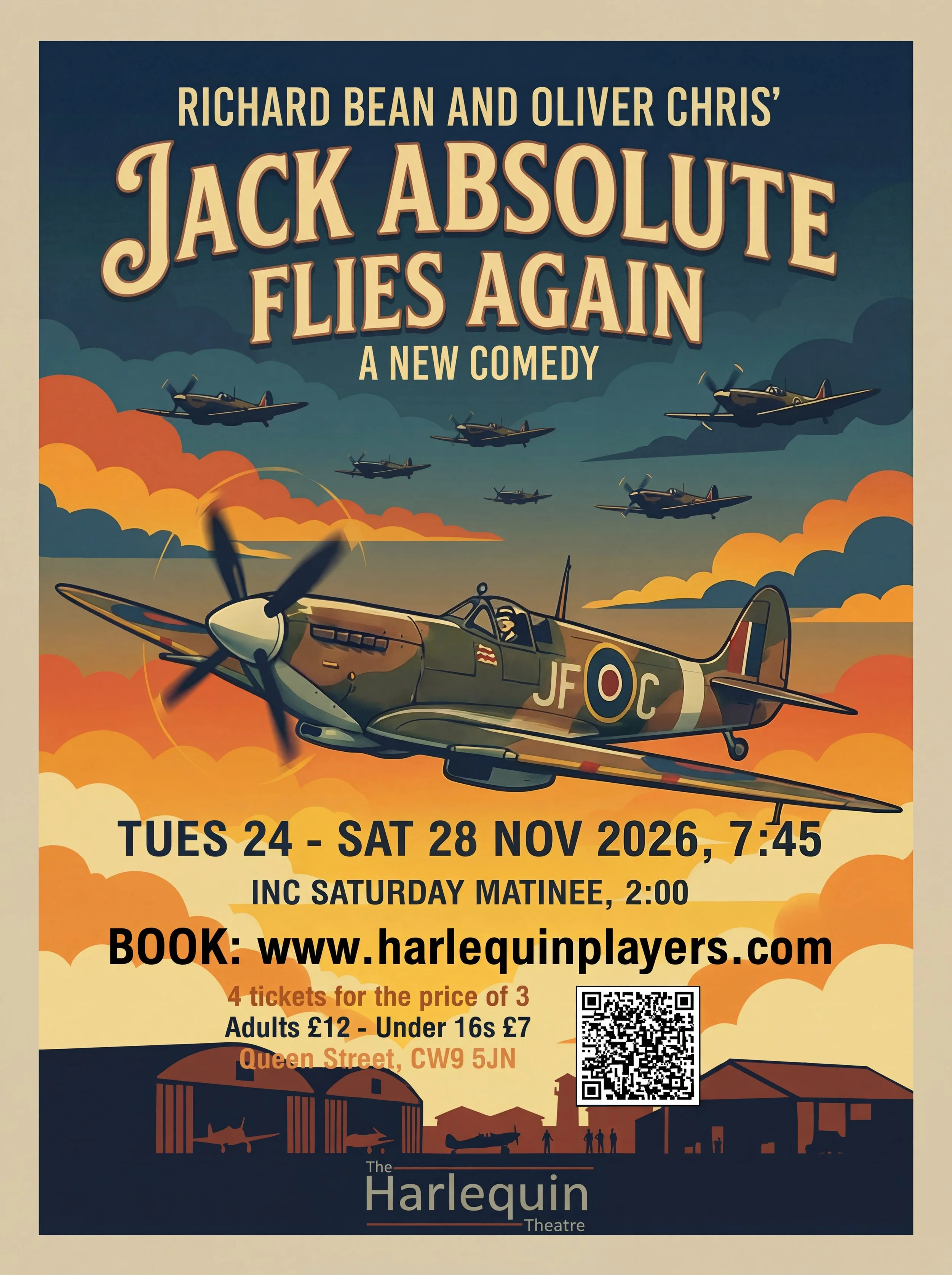 Harlequin Theatre, Jack Absolute Flies Again
