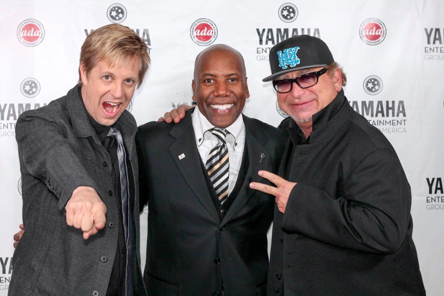 w/ Nathan East & David Paich, Ocean Way Recording Studio, Hollywood CA 2014