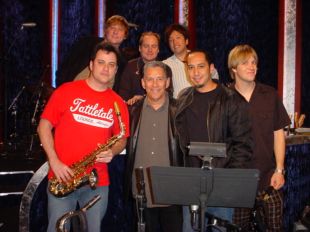 w/ The Cletones & Jimmy Kimmel (and jb in some questionable pants)